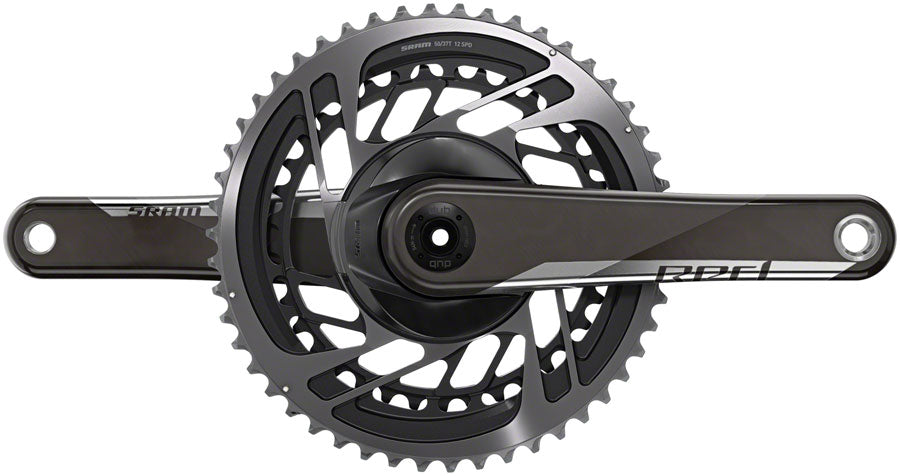 SRAM RED AXS Crankset - 172.5mm 12-Speed 48/35t Direct Mount DUB Spindle Interface Natural Carbon D1