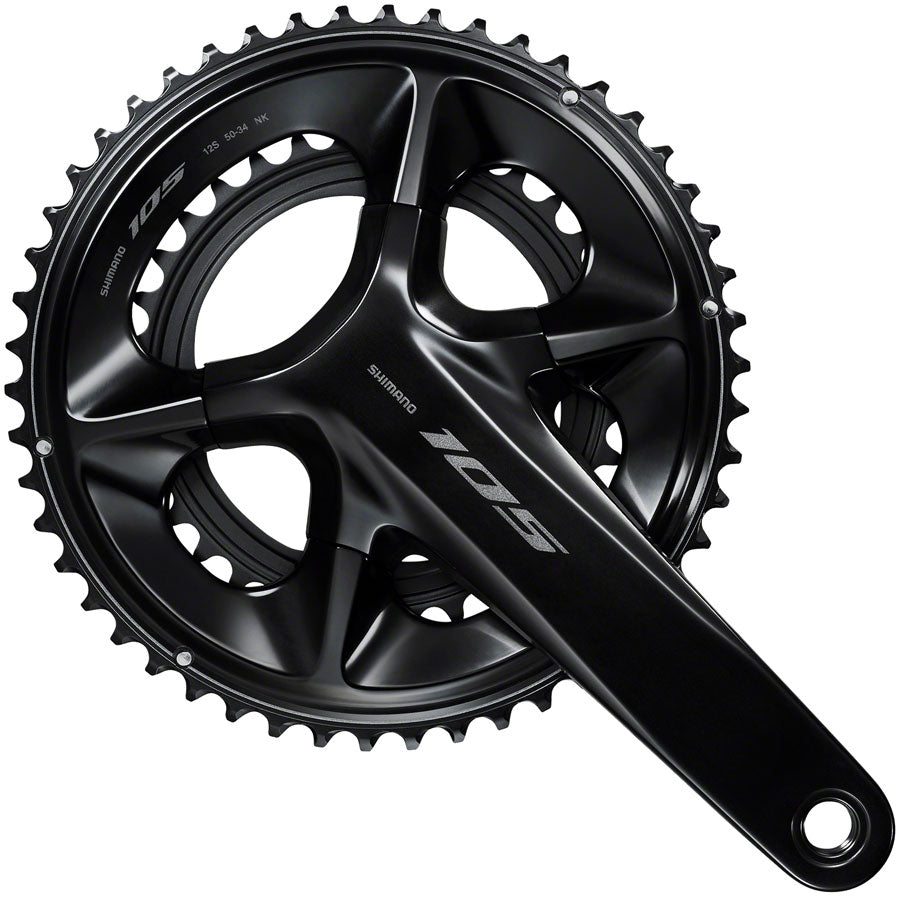 【165ミリ】SHIMANO 105 FC-R7100 クランク165mm Shimano 105 FC-R7100 Crankset - 165mm 12-Speed 50/34t 110