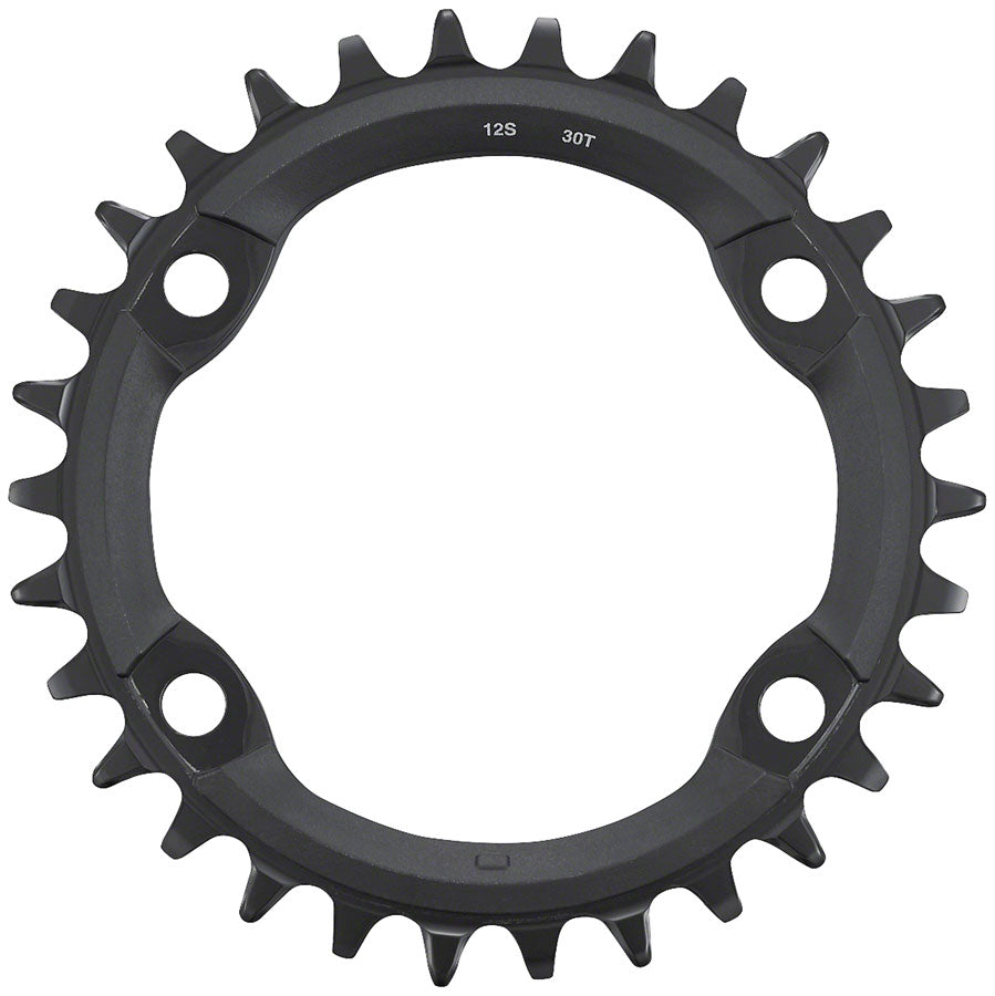 Shimano FC-MT610 Chainring - 30t 12-Speed Asymmetric 96 BCD Black