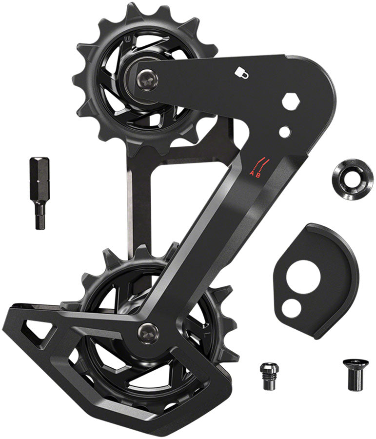 SRAM Eagle T-Type AXS Rear Derailleur Cage Kit - Compatible all Eagle T-Type Rear Derailleurs Aluminum Cage