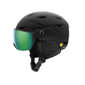 Matte Black || Green Mirror