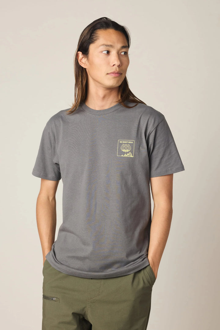 686 Cross Cut Authentic SS T shirt