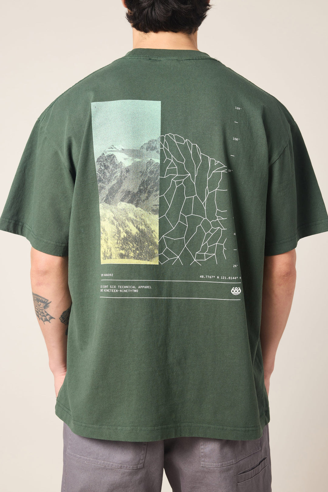 686 Peaks Relaxed SS T Shirt