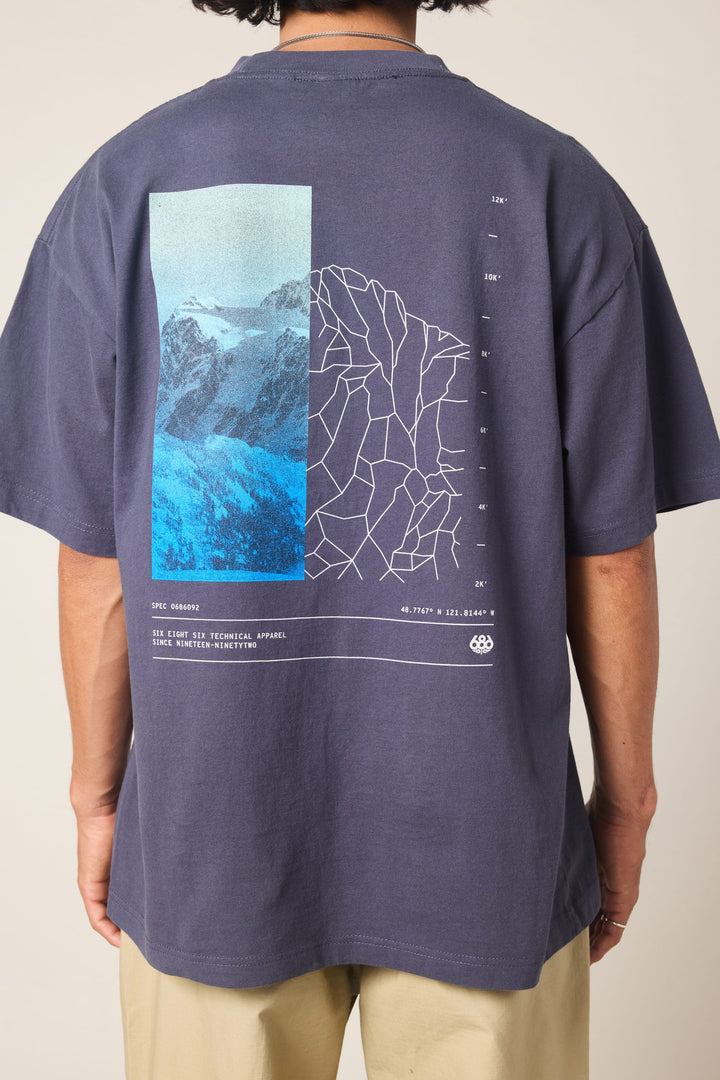 686 Peaks Relaxed SS T Shirt