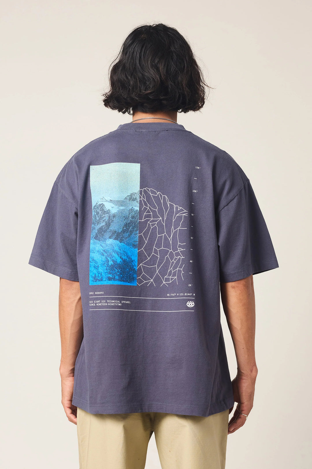 686 Peaks Relaxed SS T Shirt