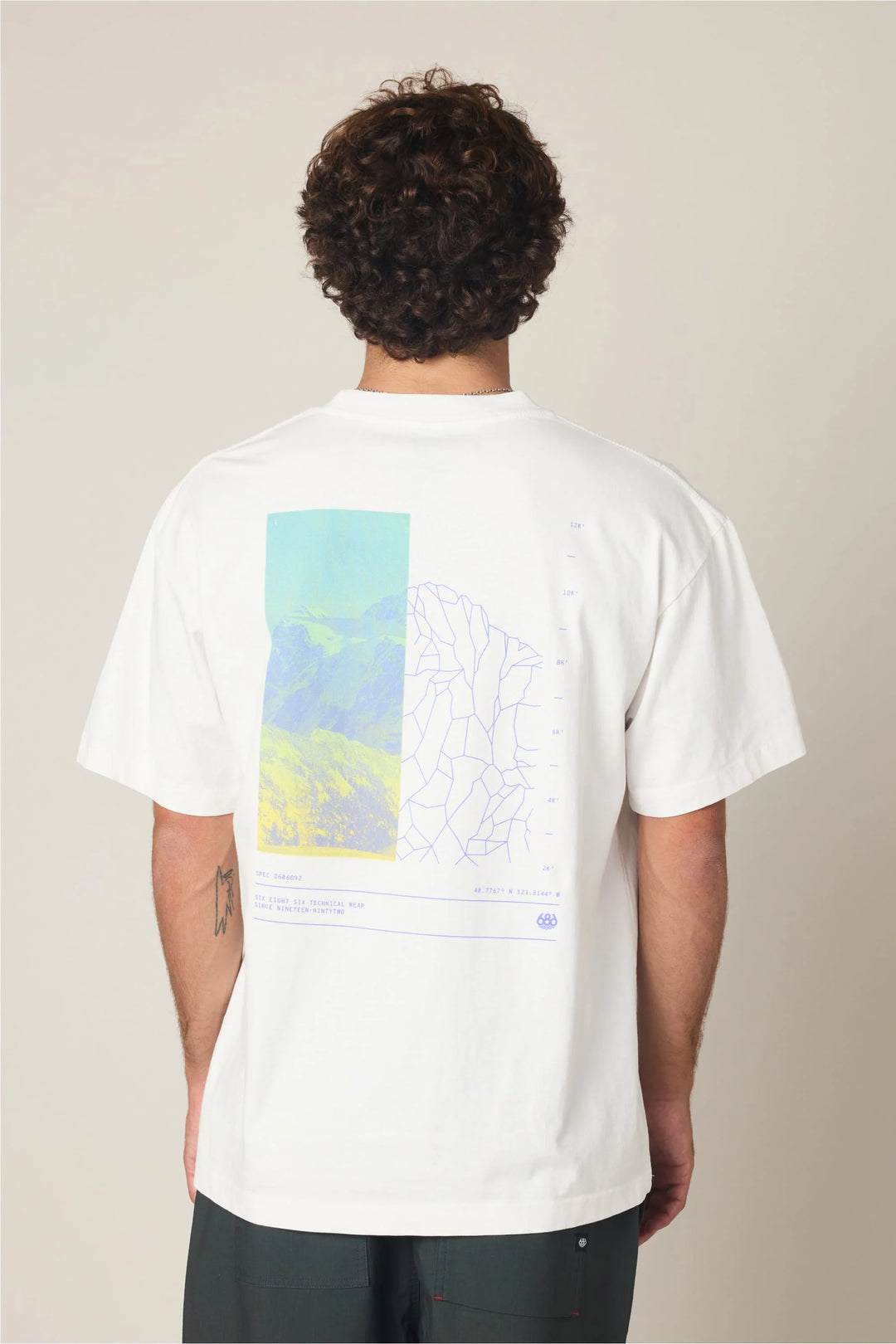 686 Peaks Relaxed SS T Shirt