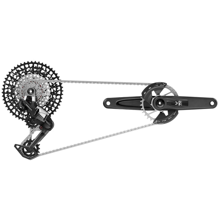 SRAM Eagle 90 T-Type Groupset - 165mm Wide Crank 32t Chainring Trigger Shifter 10-52t 12-Speed Cassette Rear Derailleur Chain