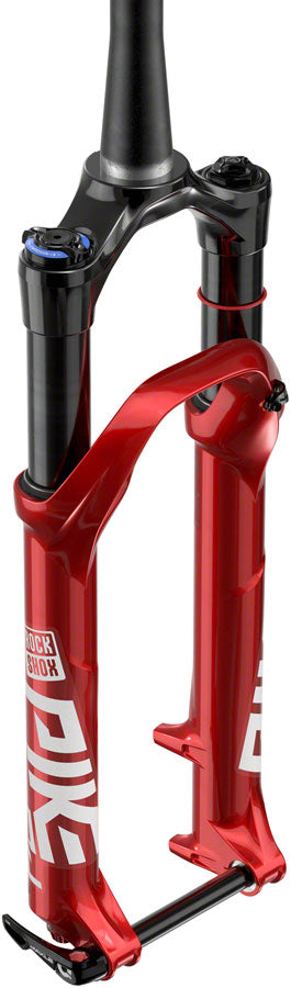 RockShox Pike DJ Suspension Fork - 26" 100 mm 15 x 100 mm 40 mm Offset Electric Red A4