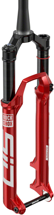 RockShox SID Ultimate Race Day 2 Suspension Fork - 29" 120 mm 15x110 mm 44 mm Offset Electric Red 2P Remote D1