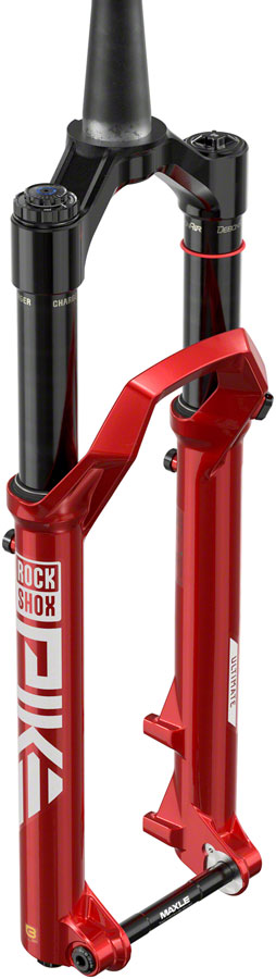 RockShox Pike Ultimate Charger 3.1 RC2 Suspension Fork - 29" 120 mm 15 x 110 mm 44 mm Offset Electric Red C2