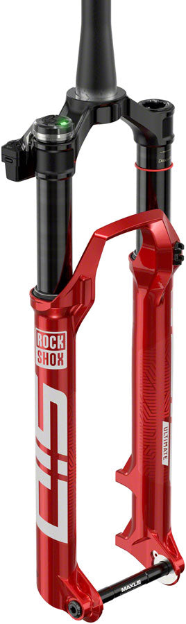 RockShox SID Ultimate Flight Attendant Race Day 2 Suspension Fork - 29" 120 mm 15 x 110 mm 44 mm Offsett Electric Red 3P Crown D1