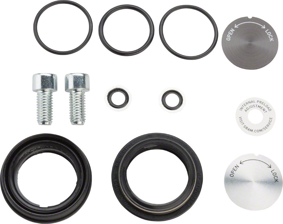 RockShox Fork Service Kit Basic: Paragon Silver Coil A1