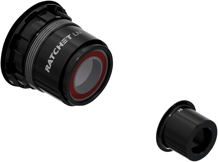 DT Swiss Ratchet LN Freehub Body - SRAM XD Standard Aluminum Sealed Bearing Kit w/ End Cap 12 x 142/148 mm