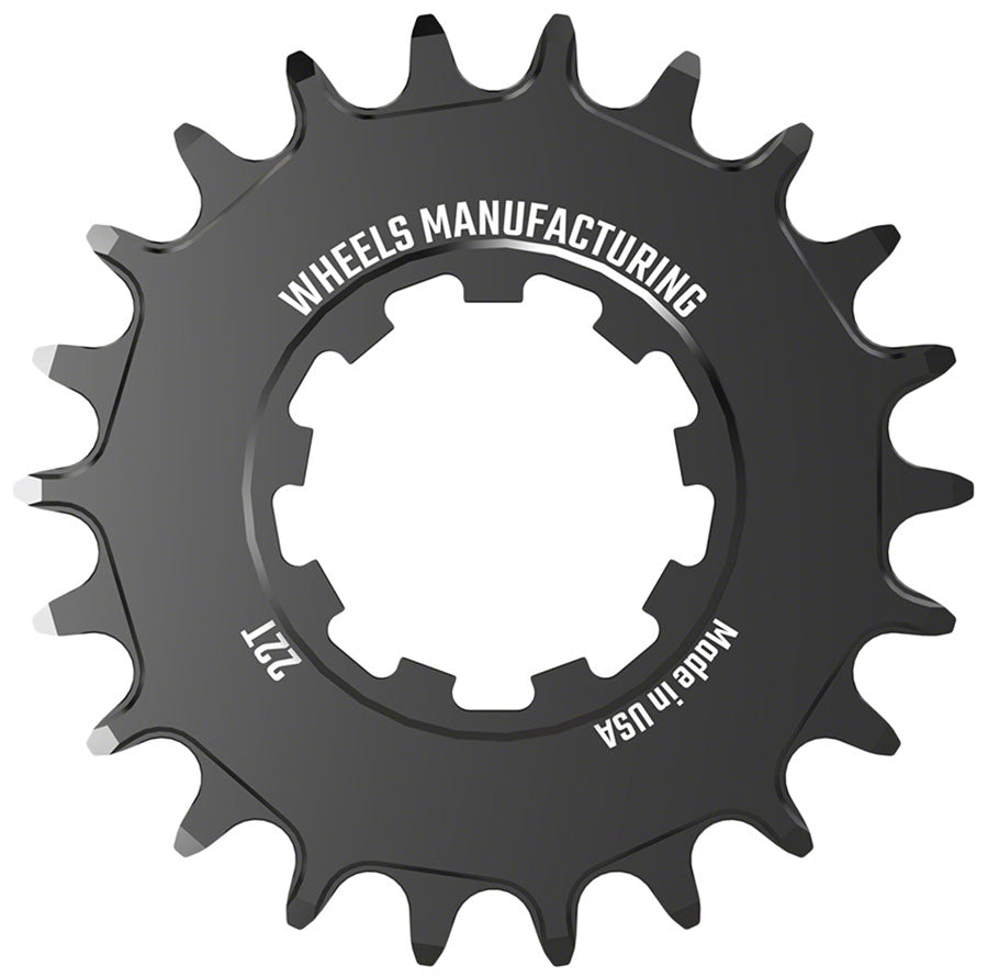 Wheels Manufacturing SOLO-SPEED Cog - 22t Fits SOLO-SPLINE SOLO-XD kits BLK