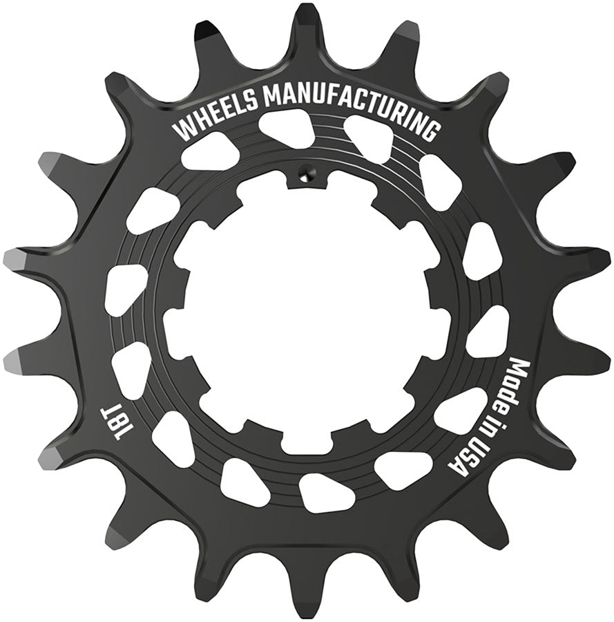 Wheels Manufacturing SOLO HG Cog - 18t Fits SOLO-HG Kits Black