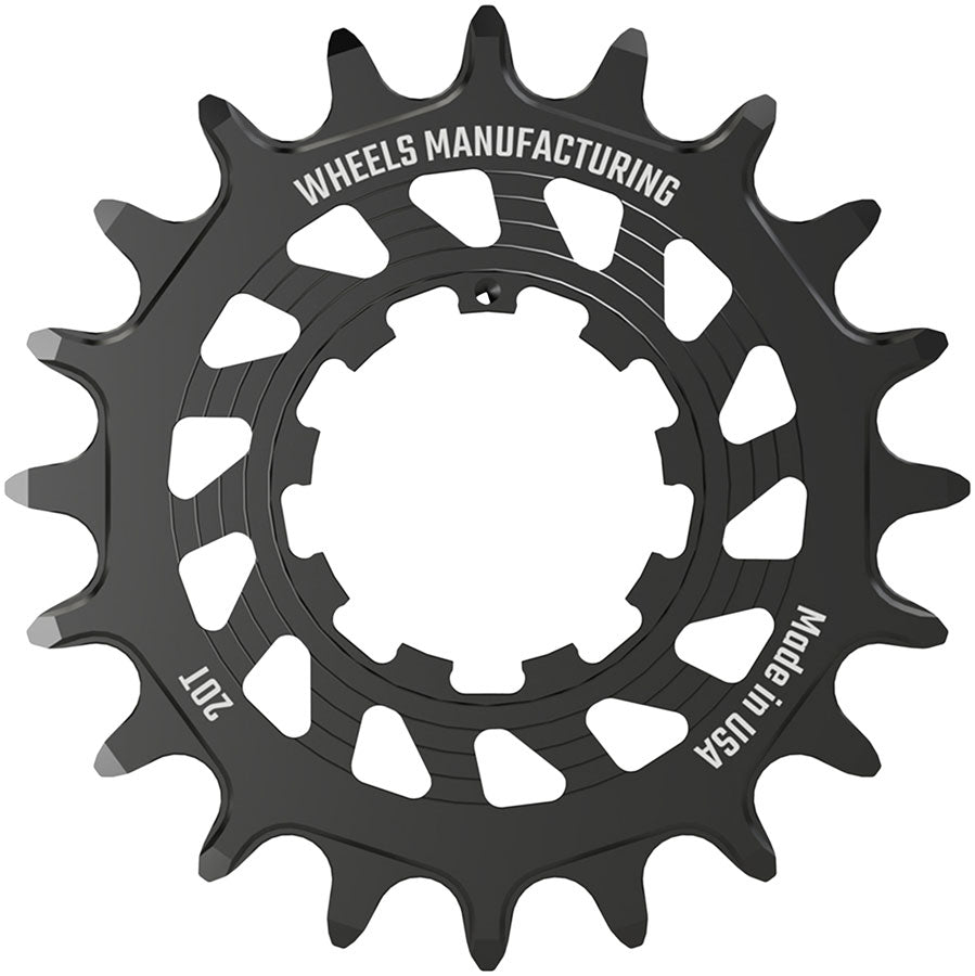 Wheels Manufacturing SOLO HG Cog - 20t Fits SOLO-HG Kits Black