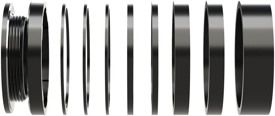 Wheels Manufacturing SOLO-HG Single Speed Conversion Kit - For HG Style Hubs BLK