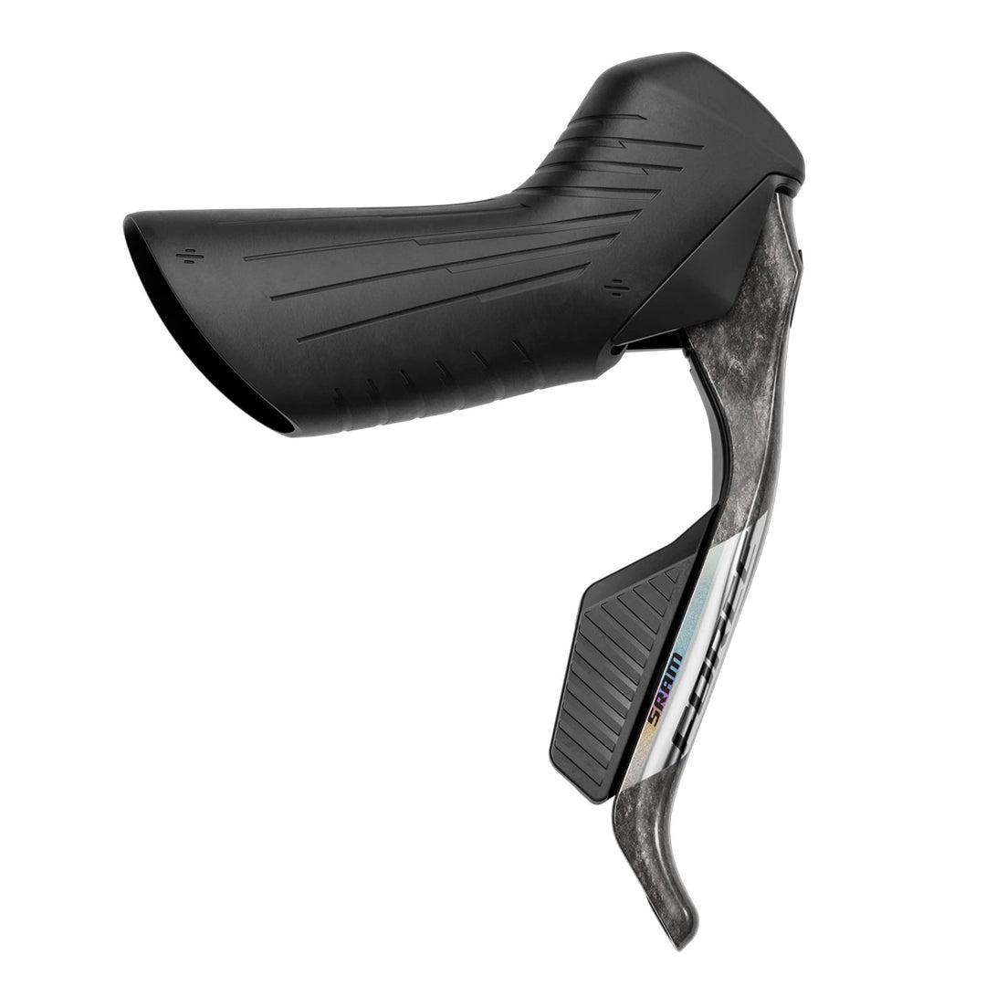 SRAM Force eTap AXS HRD Shift/Brake Lever Hydraulic Disc Caliper - Right/Rear Flat Mount 20mm Offset 1800mm Hose BLK E1