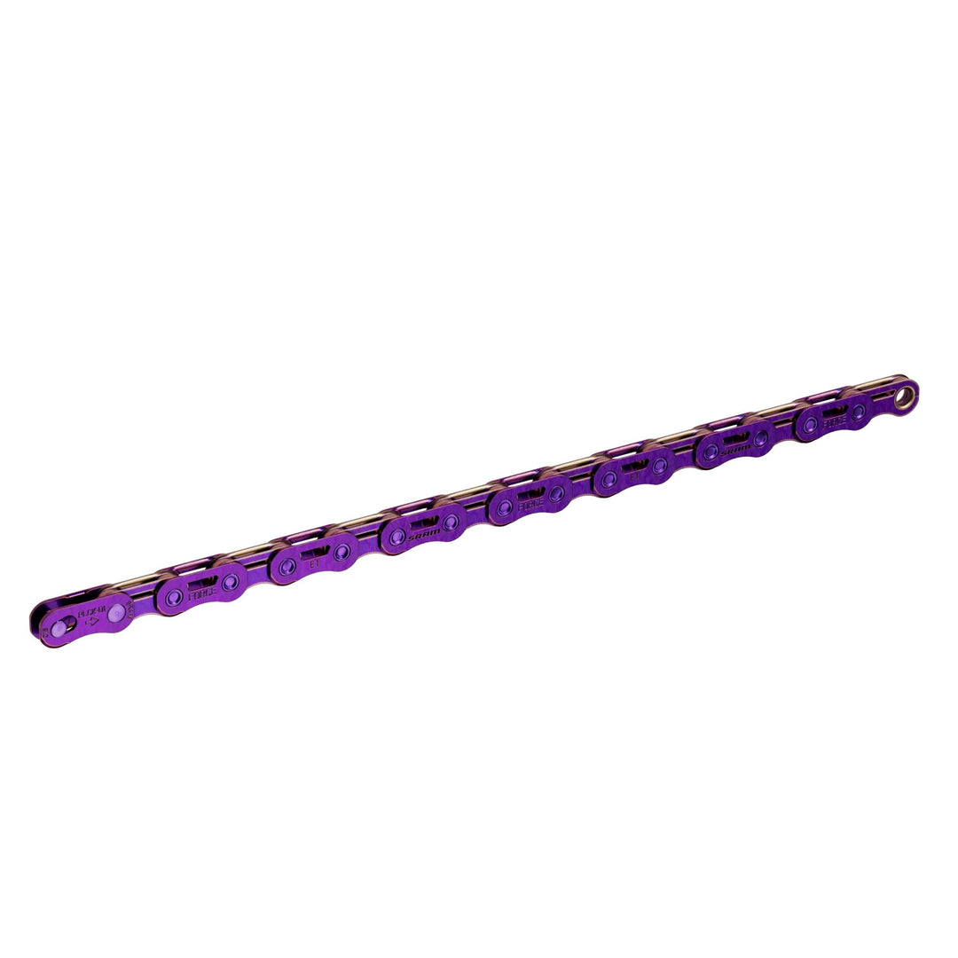 SRAM Force Flattop Chain - 12/13-Speed 126 Links PowerLock Connector Purple E1