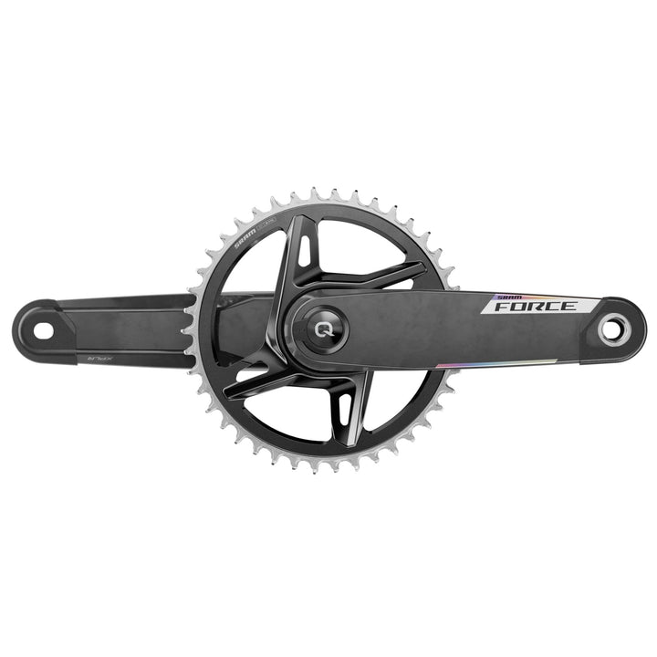 SRAM Force 1x XPLR AXS Power Meter Wide Crankset - 165mm 12/13-Speed 42t 8-Bolt Direct Mount DUB PM Spindle Carbon E1