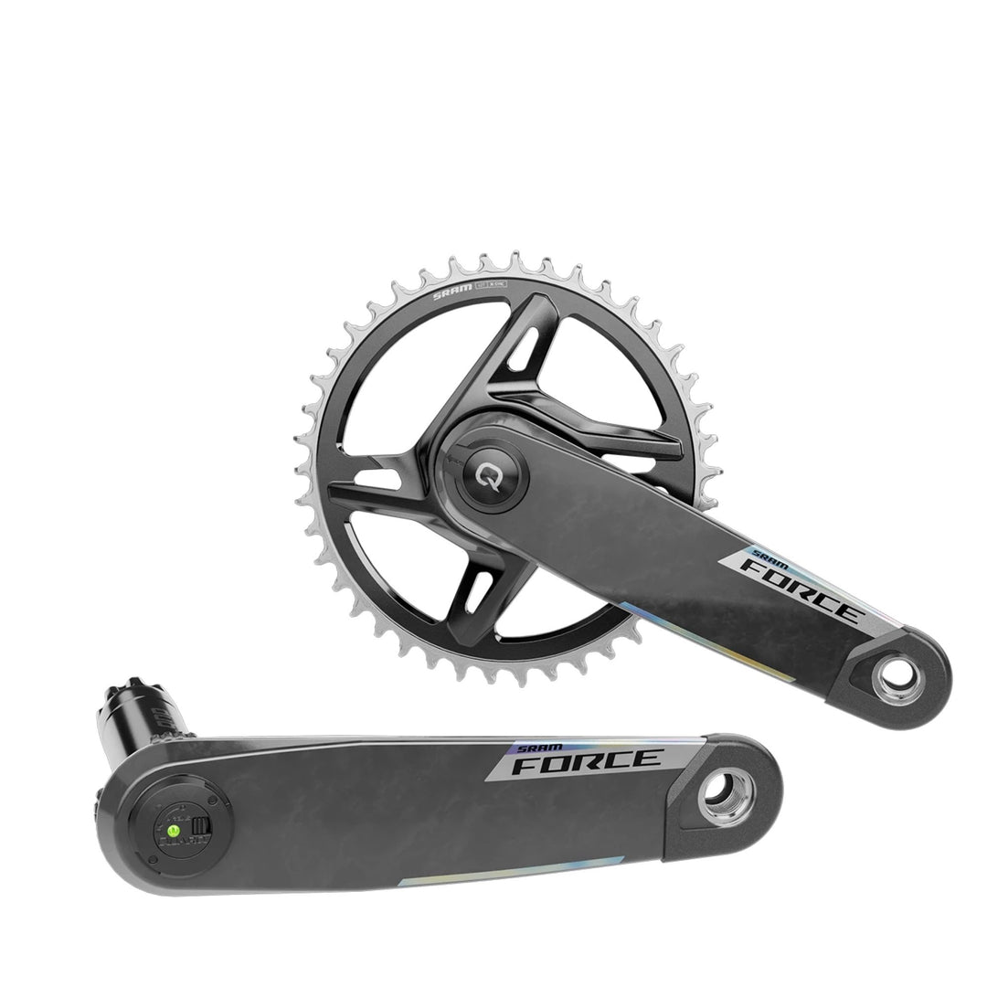SRAM Force 1x XPLR AXS Power Meter Wide Crankset - 170mm 12/13-Speed 42t 8-Bolt Direct Mount DUB PM Spindle Carbon E1