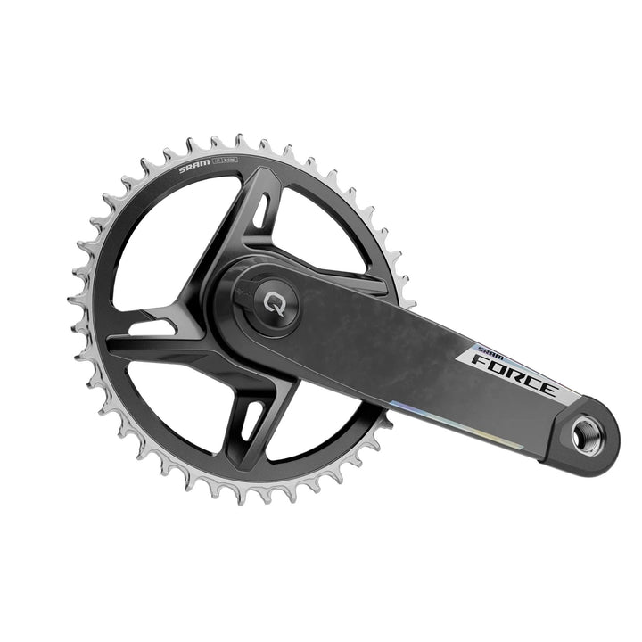 SRAM Force 1x XPLR AXS Power Meter Wide Crankset - 165mm 12/13-Speed 42t 8-Bolt Direct Mount DUB PM Spindle Carbon E1