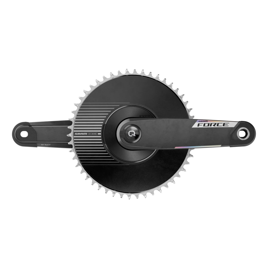 SRAM Force 1x XPLR AXS Power Meter Wide Crankset - 165mm 12/13-Speed 42t 8-Bolt Direct Mount DUB PM Spindle Carbon E1