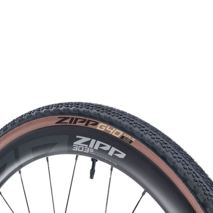 Zipp G40 XPLR Puncture Resistant Tire - 700 x 40 Tubeless Folding BLK/Tan A2