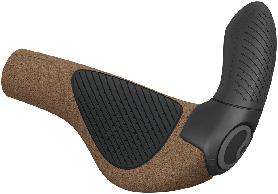 Ergon GP3 Evo BioKork Grips - Lock-On Small Black/Tan