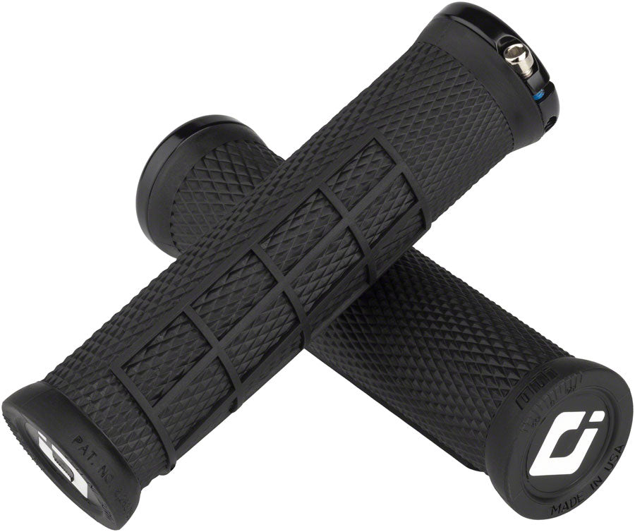 ODI Elite Flow Grips - Black Lock-On