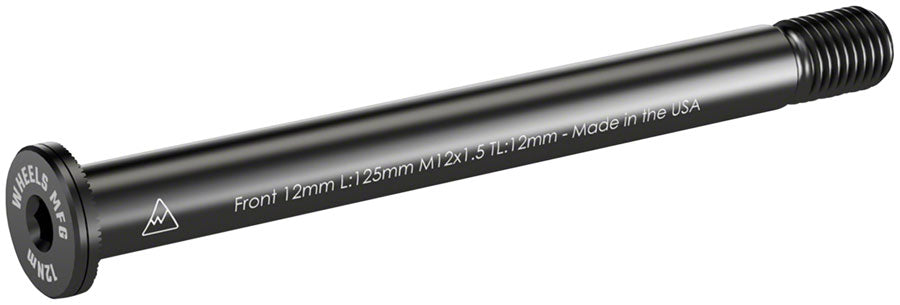 Wheels Manufacturing Front Thru Axle - M12 x 1.5 x 15 125mm