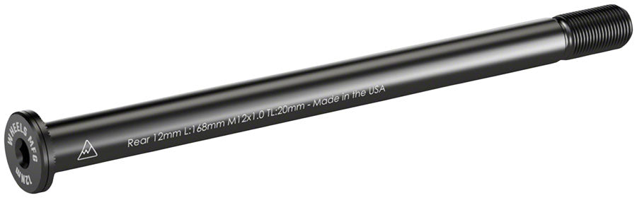 Wheels Manufacturing Rear Thru Axle - M12 x 1 x 20 168mm
