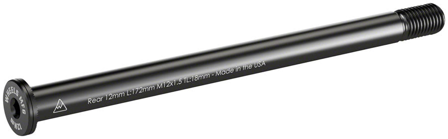 Wheels Manufacturing Rear Thru Axle - M12 x 1.5 x 18 172mm