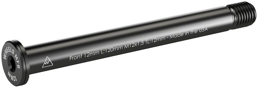 Wheels Manufacturing Front Thru Axle - M12 x 1.5 x 12 120mm