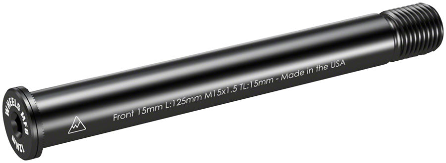 Wheels Manufacturing Front Thru Axle - M15 x 1.5 x 15  125mm