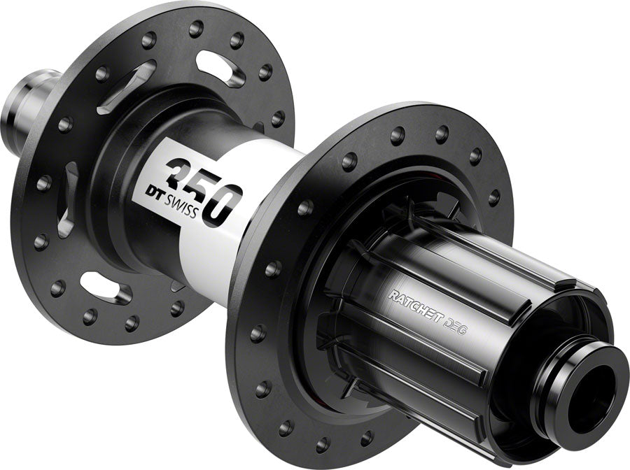 DT Swiss 350 DEG Rear Hub - 12 x 148mm Center-Lock HG 11 MTN Black 32H 72pt