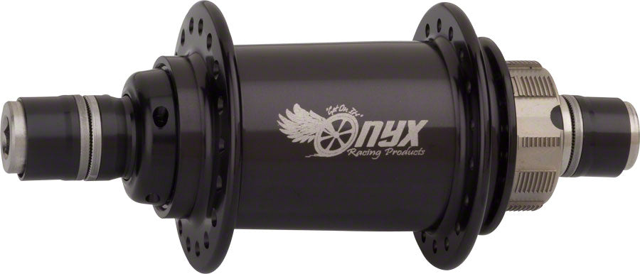 Onyx BMX Pro Rear Hub - 3/8" 10 x 110mm Black 28H