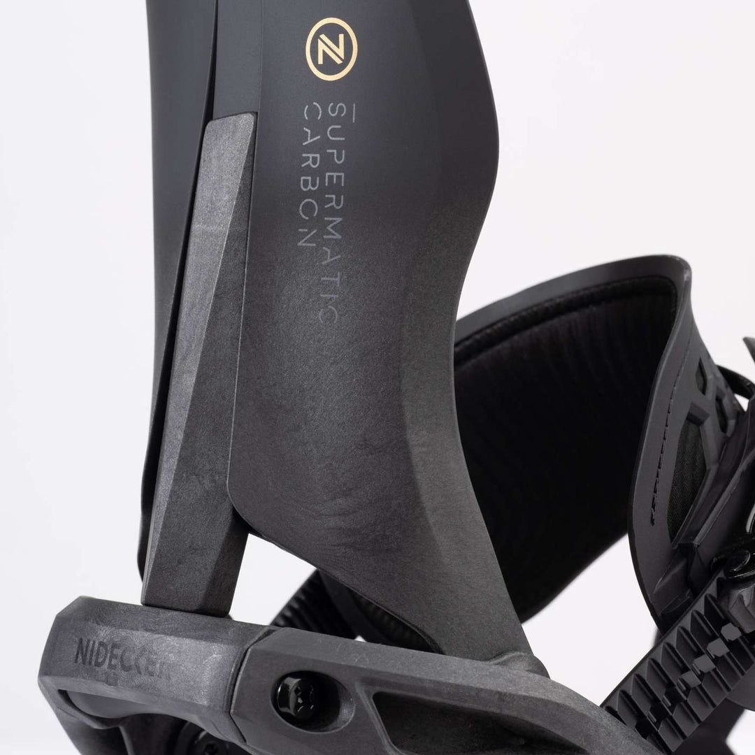 Nidecker Carbon Supermatic Snowboard Bindings