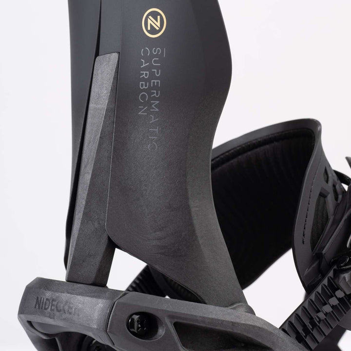 Nidecker Carbon Supermatic Snowboard Bindings