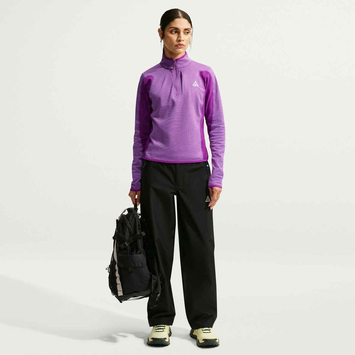 Nike ACG Women's "Wolf Grid" Therma-Fit 1/2-Zip Hiking Top