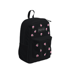 Just A Rose Embroidery Black