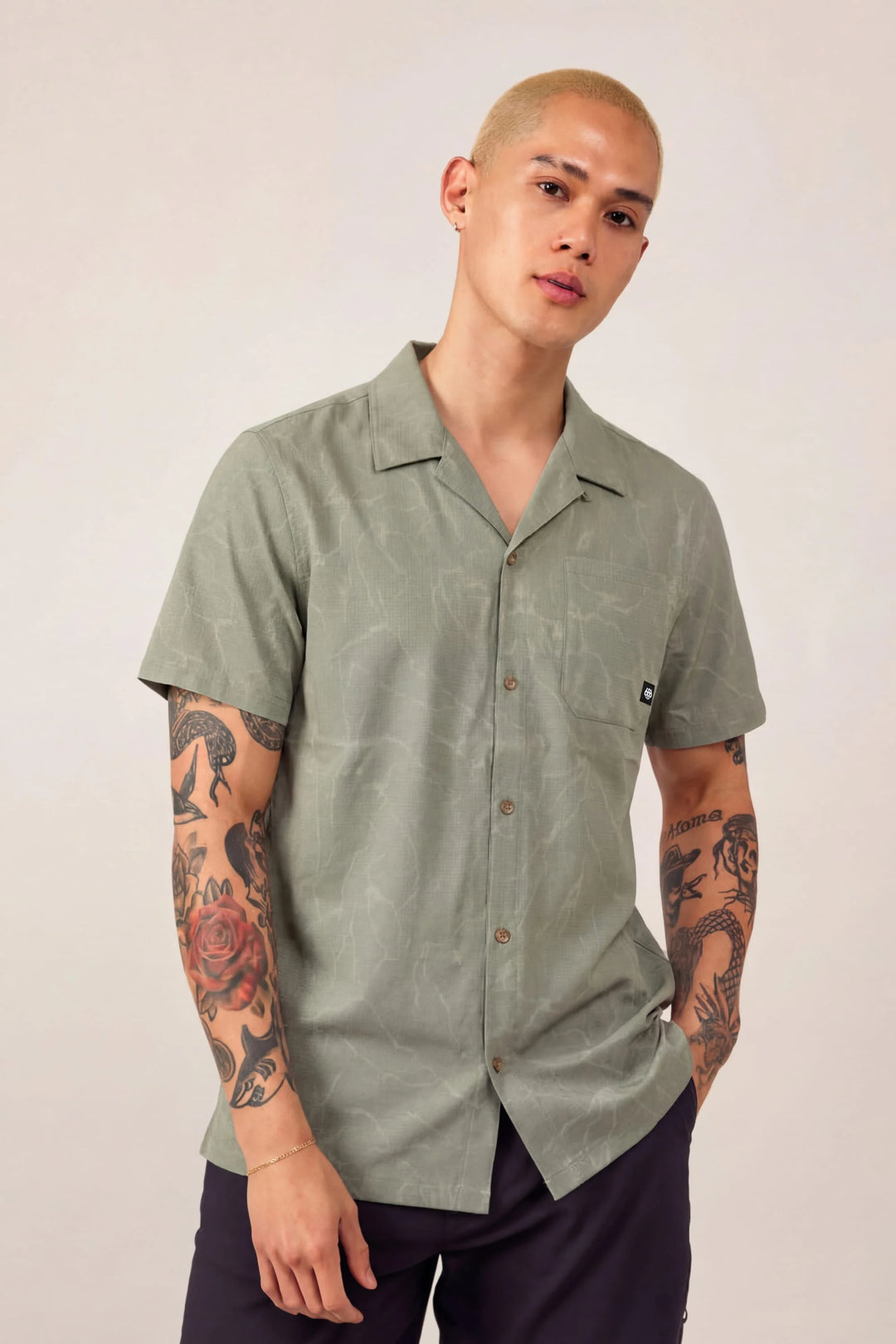 686 Nomad Perforated Button Up