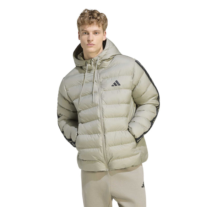Adidas Essentials Climawarm 3 Stripes Synthetic Down Jacket