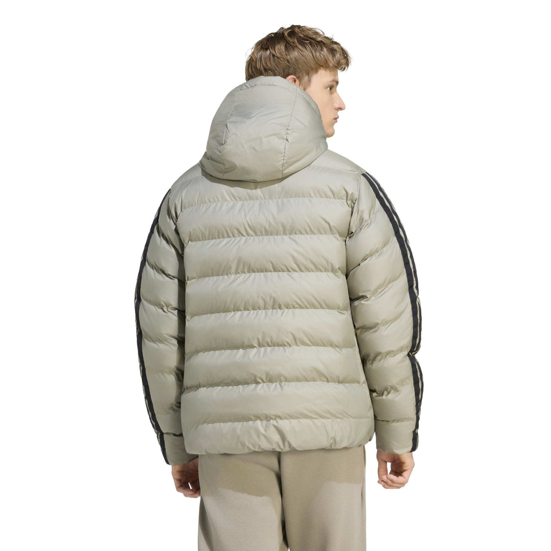 Adidas Essentials Climawarm 3 Stripes Synthetic Down Jacket