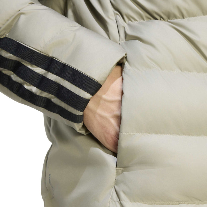 Adidas Essentials Climawarm 3 Stripes Synthetic Down Jacket