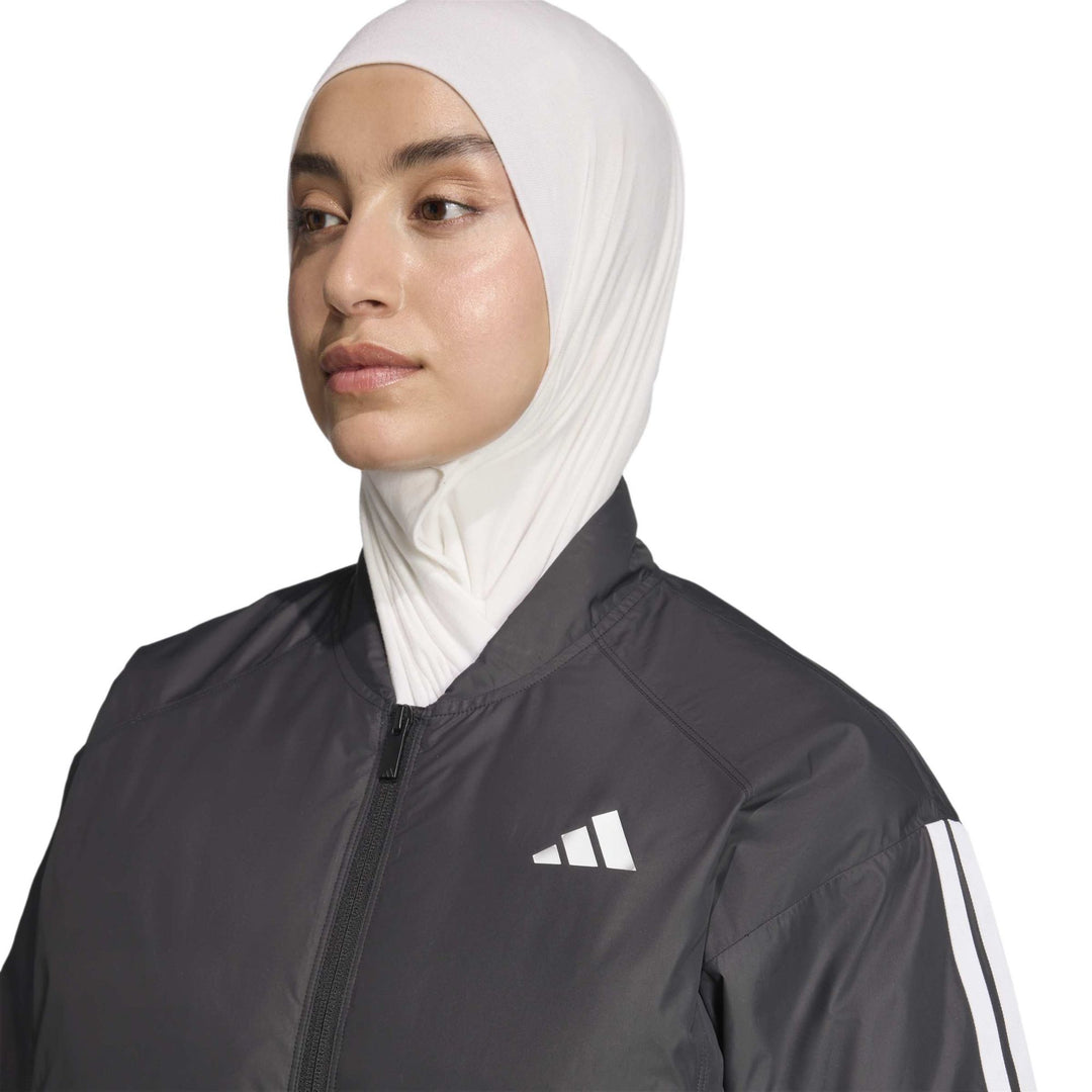 Adidas Women's Essentials Climawarm 3-Stripes Insulated Bomber Jacket