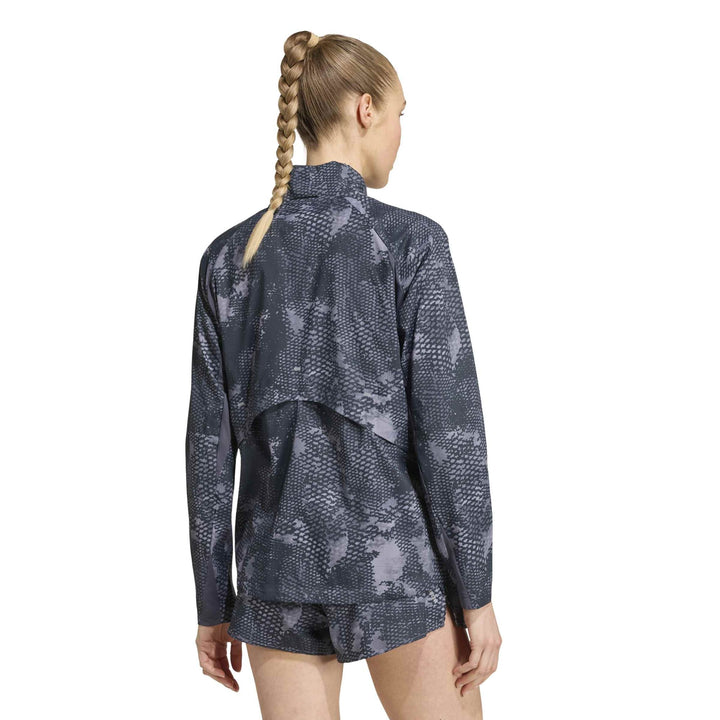 Adidas Women's Adi365 Running Animal Print Iconic Jacket