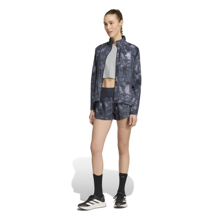 Adidas Women's Adi365 Running Animal Print Iconic Jacket