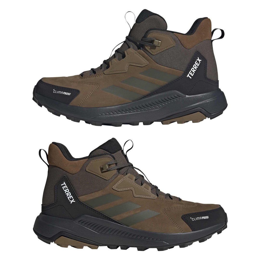 Adidas Terrex Anylander Leather Mid Climaproof Hiking Shoe