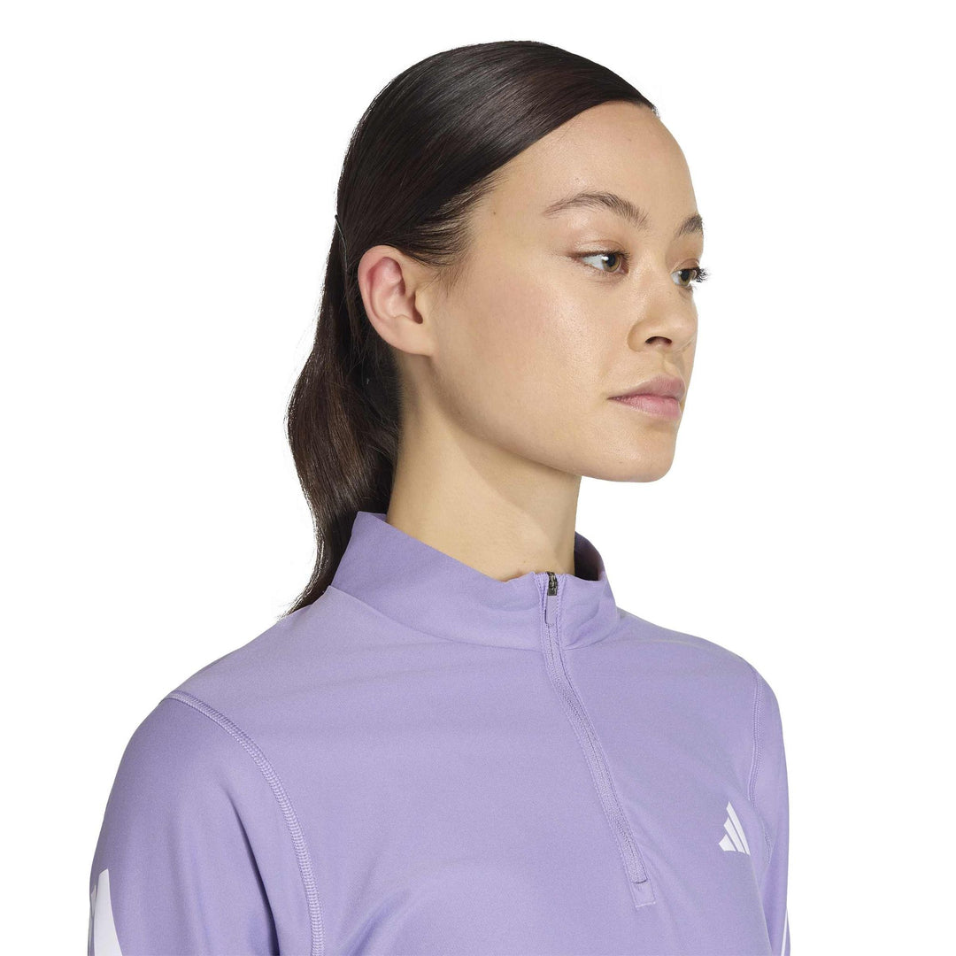 Adidas Women's Adi365 Running Iconic Climacool Half-Zip